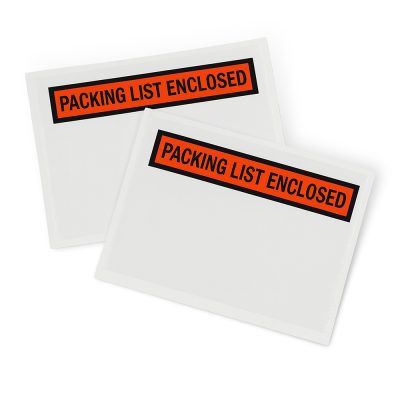 Packing list enclosed